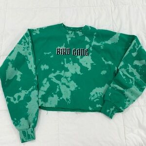 Cropped eagles "bird gang" crew neck